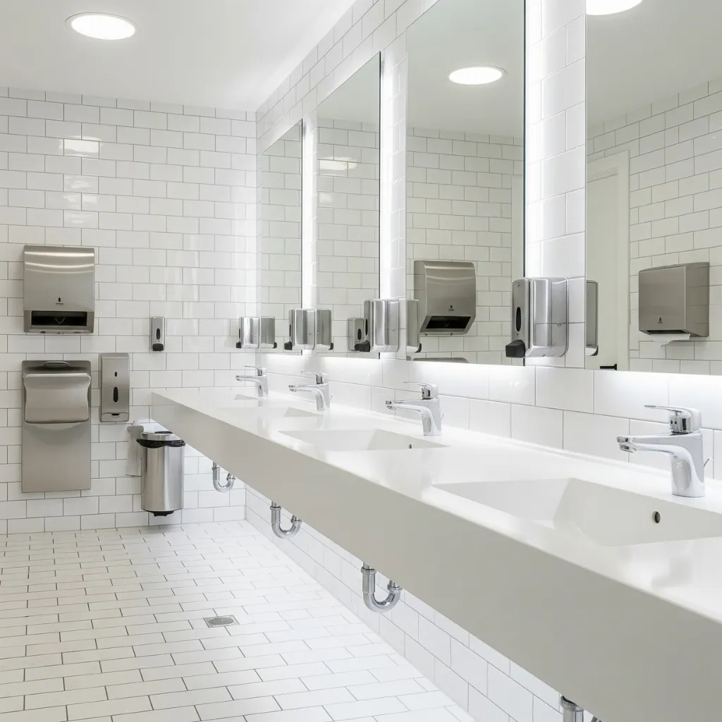 Professionelle Sanitärreinigung in NRW - Hygienische Toiletten und Waschräume